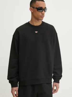 Diesel bluza S-BOXT-D SWEAT-SHIRT męska kolor czarny gładka A14903.0GEAD