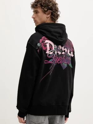 Diesel bluza z kapturem męska bawełniana S-MACS-HOOD-V1