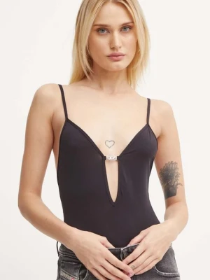 Diesel body UFBY-OVAL-D-BODYSUIT damskie kolor czarny A15225.0HPAK