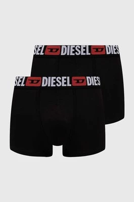 Diesel bokserki 2-pack męskie kolor czarny