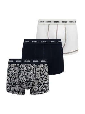 Diesel bokserki DAMIEN-UTLT-3PACK BOXER 3-pack kolor granatowy A17832.0AJFE