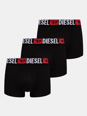 Diesel bokserki UMBX-DAMIEN-TWO PACK BOXERS 2-pack męskie kolor czarny 00SMKX.0DDAI