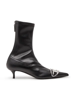 Diesel botki D-Venus Kittie Bt damskie kolor czarny na szpilce Y03409-PR818-T8013