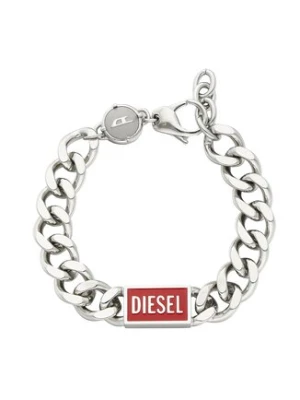 Diesel Bransoletka DX1371040 Srebrny