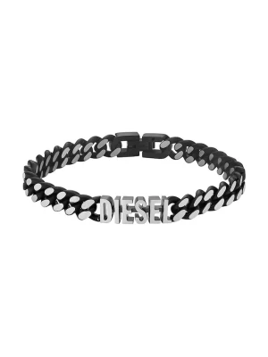 Diesel bransoletka srebrny