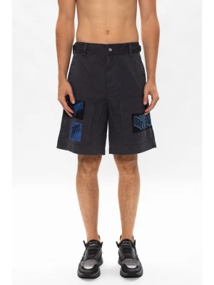 Diesel Clothes Bermudy "P-Duga-Sho" w kolorze antracytowym rozmiar: W29