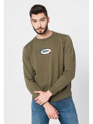 Diesel Clothes Bluza w kolorze khaki rozmiar: S