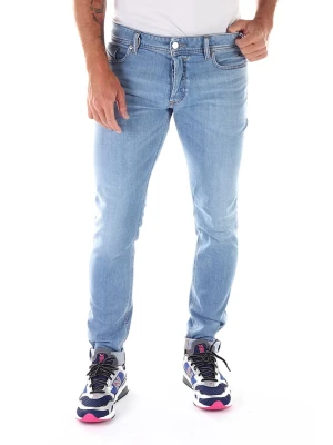 Diesel Clothes Dżinsy "Sleenker" - Slim fit - w kolorze błękitnym rozmiar: W27/L32