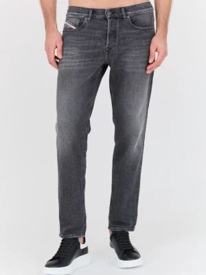 DIESEL Czarne jeansy D-finitive Tapered