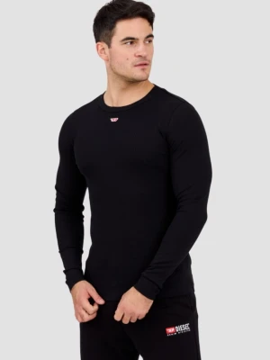 DIESEL Czarny longsleeve męski D-RIBBER-LS-N, Rozmiar XXL