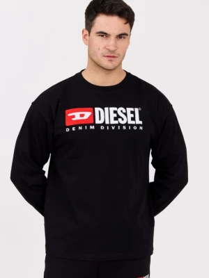 DIESEL Czarny longsleeve męski T-BOXT-LS-DIV