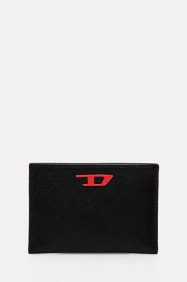 Diesel etui na karty skórzane RAVE CARD CASE kolor czarny X09904.P3738