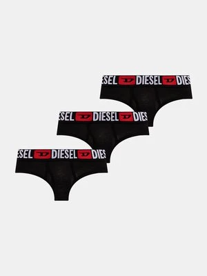 Diesel figi OXY-D-CORE-3PACK UNDERPANTS 3-pack kolor czarny z bawełny A17519.0NJAP