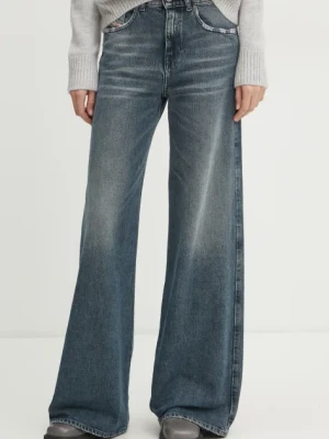 Diesel jeansy 1978 D-AKEMI L.32 TROUSERS damskie kolor niebieski A03624.007Y7