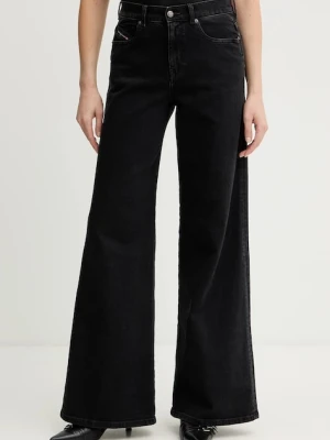 Diesel jeansy 1979 D-AKEMI L.32 damskie kolor czarny A03624.09N89