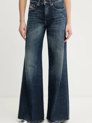 Diesel jeansy 1979 D-AKEMI L.32 damskie kolor niebieski A03624.09N70