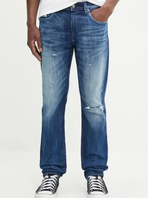 Diesel jeansy 2019 D-STRUKT L.32 męskie kolor niebieski A03558.09M17