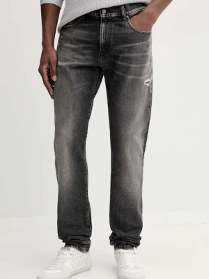 Diesel jeansy 2019 D-STRUKT L.34 męskie kolor szary A03563.09M54