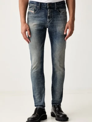 Diesel jeansy slim fit męskie 2019 D-STRUKT L.32 granatowy