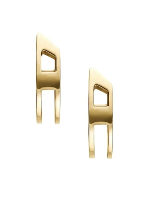 Diesel kolczyki damskie ze stali nierdzewnej bez kamienia