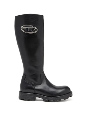 Diesel kozaki D-Hammer Hb D W kolor czarny na platformie Y03417-P4471-T8013