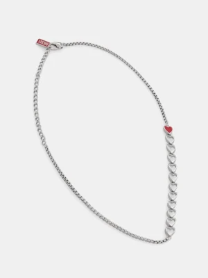 Diesel naszyjnik damski ze stali nierdzewnej