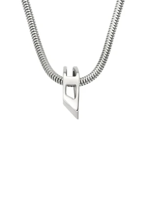 Diesel naszyjnik z zawieszką damski ze stali nierdzewnej
