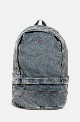 Diesel plecak RAVE BACKPACK kolor niebieski duży gładki X09921.P6830