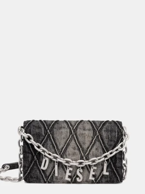 Diesel portfel CHARM-D CHARM-D damski kolor szary X10281.P6330