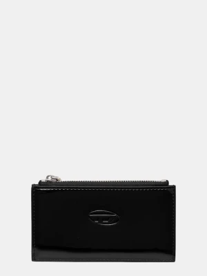 Diesel portfel PLAY PLAY CARD HOLDER III damski kolor czarny X10003.P6255