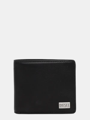 Diesel portfel skórzany BISCOTTO BISCOTTO BI FOLD COIN