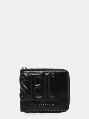 Diesel portfel skórzany DSL 3D- BI FOLD COIN ZIP XS