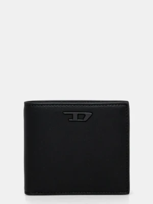 Diesel portfel skórzany RAVE RAVE BI-FOLD COIN S walle męski kolor czarny X09903.PR227