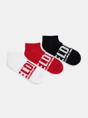 Diesel skarpetki SKM-GOST-THREEPACK SOCKS 3-pack męskie kolor multicolor 00SI8H.0EGBH