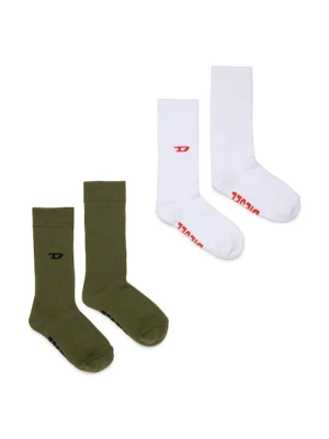 Diesel skarpety z bawełną dziecięce ZSENDYBIPACK SOCKS 2-pack