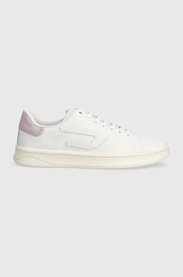 Diesel sneakersy skórzane S-Athene Low kolor biały Y02870-P4423-H8973