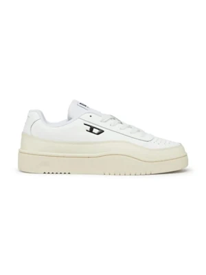Diesel sneakersy skórzane S-Tracker-D Low biały