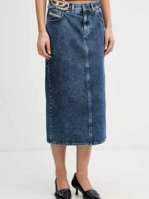 Diesel spódnica z rozcięciem jeansowa DE-SKYE-S1
