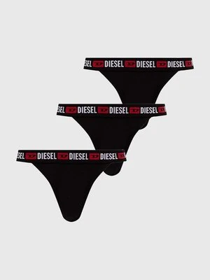 Diesel stringi UFPN-EBBYSS-THREEPACK 3-pack kolor czarny A13403.0EAXL