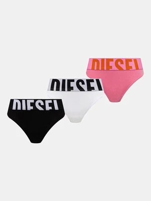 Diesel stringi UFST-STARS-THREEPACK 3-pack kolor czarny 00SE0K.0HMAU