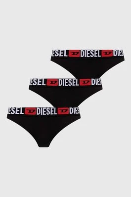 Diesel stringi UFST-STARS-THREEPACK 3-pack kolor czarny 00SE0K.0NJAP