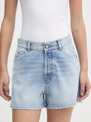 Diesel szorty damskie bawełniane DE-HELIOS