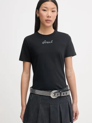 Diesel t-shirt basic damski bawełniany T-REG-S2