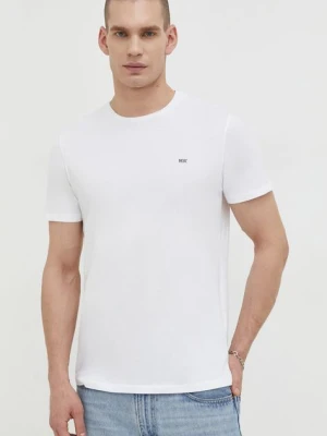 Zdjęcie produktu Diesel t-shirt bawełniany 3-pack męski kolor biały gładki