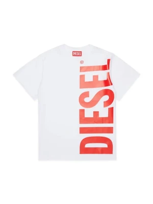 Diesel t-shirt bawełniany dziecięcy MTOMS OVER T-SHIRTS