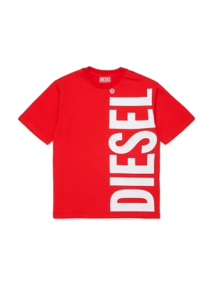 Diesel t-shirt bawełniany dziecięcy MTOMS OVER T-SHIRTS