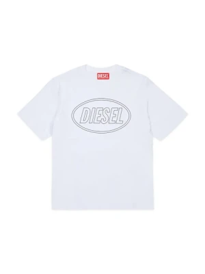 Diesel t-shirt bawełniany dziecięcy TCIRCLE OVER T-SHIRT