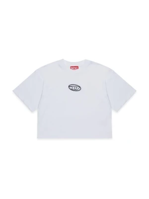 Diesel t-shirt bawełniany dziecięcy TIXAN T-SHIRT