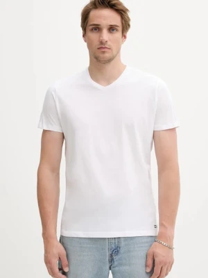 Diesel t-shirt bawełniany MICHAEL-D-BOX-3PACK 3-pack męski kolor biały gładki A17829.0LIAD