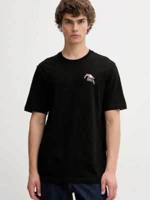 Diesel t-shirt bawełniany T-ADJUST-T3 męski kolor czarny z nadrukiem A18668.0QIAM